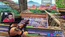 Myth And Tfue Rematch In Playground Mode  Fortnite Highlights