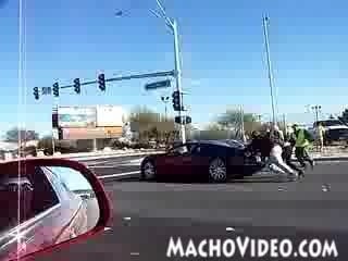 Veyron en panne d'essence