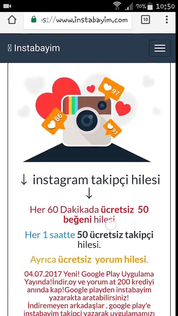 Instagram takipci hilesi nasil yapilir 2