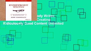 Digital book  Everybody Writes: Your Go-to Guide to Creating Ridiculously Good Content Unlimited