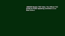 EBOOK Reader TED Talks: The Official TED Guide to Public Speaking Unlimited acces Best Sellers