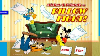 Mickey and Friends Pillow Fight | Mickey Mouse Clubhouse game