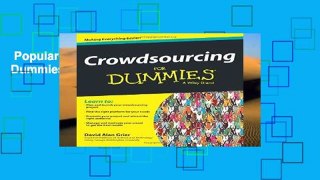Popular  Crowdsourcing For Dummies  Full