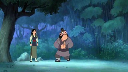 "Don't Leave Your Post" - Mulan II's weird rubbery animation during tense, serious moments