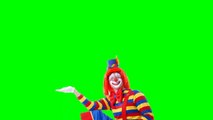 GREEN SCREEN HAPPY BIRTHDAY CLOWNS