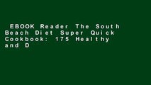 EBOOK Reader The South Beach Diet Super Quick Cookbook: 175 Healthy and Delicious Recipes Ready