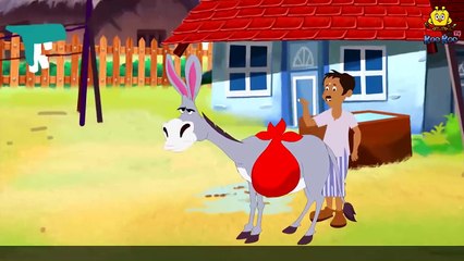 धोबी का गधा    Moral Stories for Kids new video