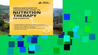 Trial Ebook  American Diabetes Association Guide to Nutrition Therapy for Diabetes Unlimited acces