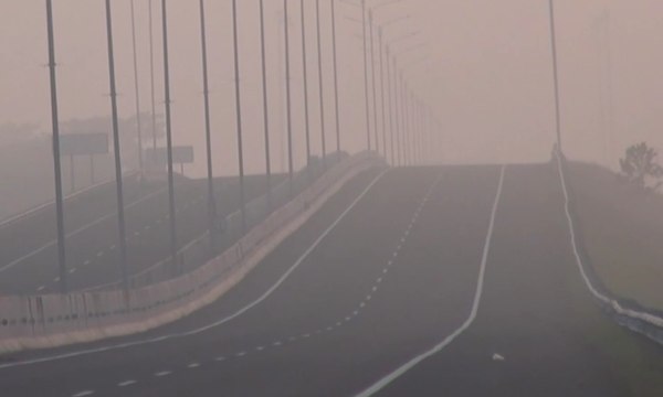 Kabut Asap di Ogan Ilir Membuat Jarak Pandang Terbatas