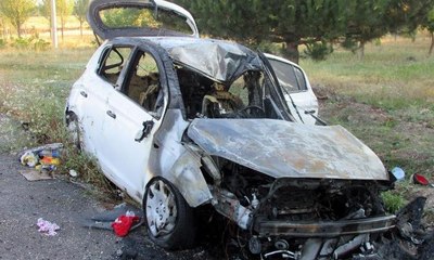 Afyonkarahisar'da feci kaza