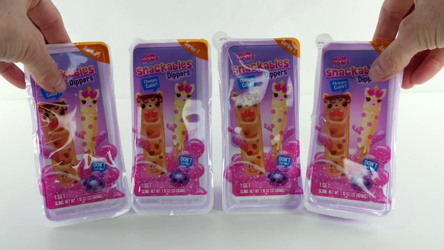Num Noms Snackable Slime Dippers _ Color Changing Surprise Toys _ DCTC Amy Jo toy video