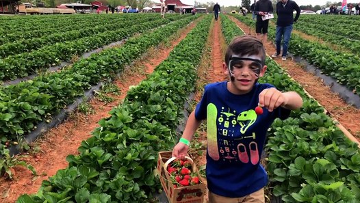 Strawberry Picking Near Me | Patterson Farms - video ...