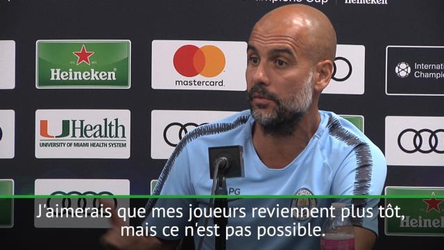Man City - Guardiola: Nous devons nous adapter au calendrier