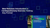 New Releases Introduction to Cardiopulmonary Exercise Testing  Any Format
