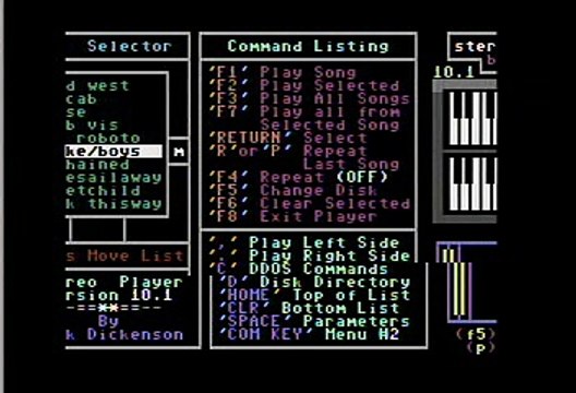 Motley Crue Smoking in the Boy's Room Commodore 64 Stereo Sid Player Keyboard