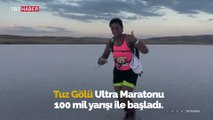 Tuz Gölü Ultra Maratonu başladı