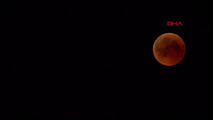 Erzurum 'Kanlı Ay' Tutulması