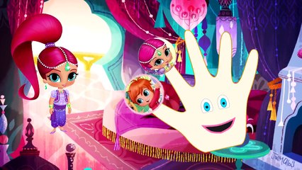 Shimmer and Shine Finger Family Nursery Rhyme