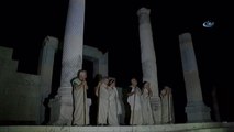 Kanlı Ay Tutulması Laodikya'da Eşsiz Manzaralar Oluşturdu