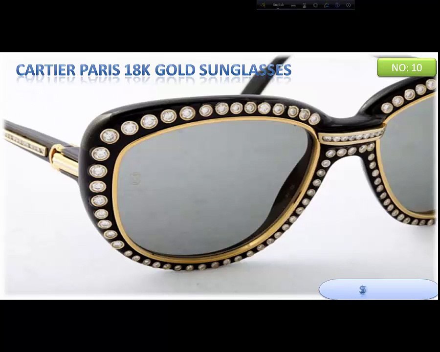 world expensive sunglass