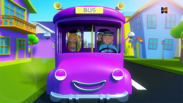 Roues sur le bus | Chanson enfantine | Rimes pour bébés | Kids Nursery Rhyme | Wheels On The Bus