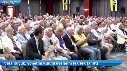 Vefa Küçük, Ali Koç'u unutunca toplantıda gülüşmelere neden oldu