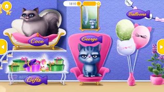 Kitty Haircut Care Baby Girl Games - Makeover & Learn Colors Kids Game