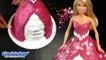 Barbie Doll Cake HOW TO decorate a princess cake / Dort s panenkou