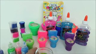Colorful Toilet Glitter Putty Easy DIY Putty WC Slime Sparkling Tutorial