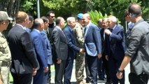 İçişleri Bakanı Süleyman Soylu, Hatay Valiliğinde Zeytin Dalı ve İdlib bölgesinde yürütülen faaliyetler hakkında brifing alıyor