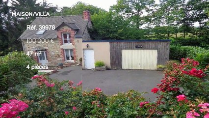 A vendre - Maison/villa - CHATILLON-EN-VENDELAIS (35210) - 4 pièces - 47m²