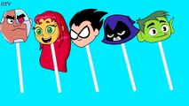 Teen Titans Go Finger Family Song Lollipop Nursery Rhymes