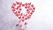 Butterflies Wall Decor _ Valentine-s Heart DIY _ Paper Butterflies _ DIY With DianaTA