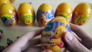 9 Disneys Winnie the Pooh surprise eggs unboxing! Part 2
