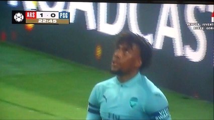 Gianluigi Buffon Stunning Save vs Alex Iwobi!