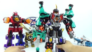 PowerRangers Jungle Fury Pride Master MegaZord With All Animal Spirit With Toy Transformat