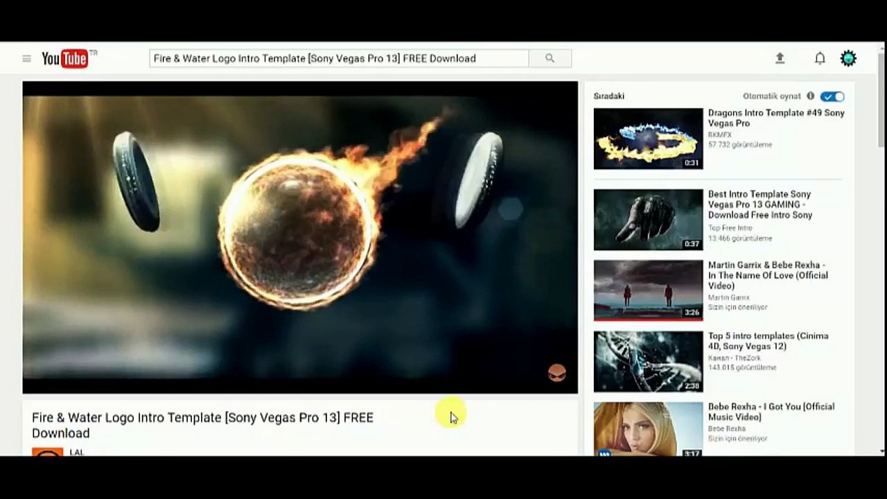 İntro Yapımı - Youtube Kanal Giriş İntrosu Yapma