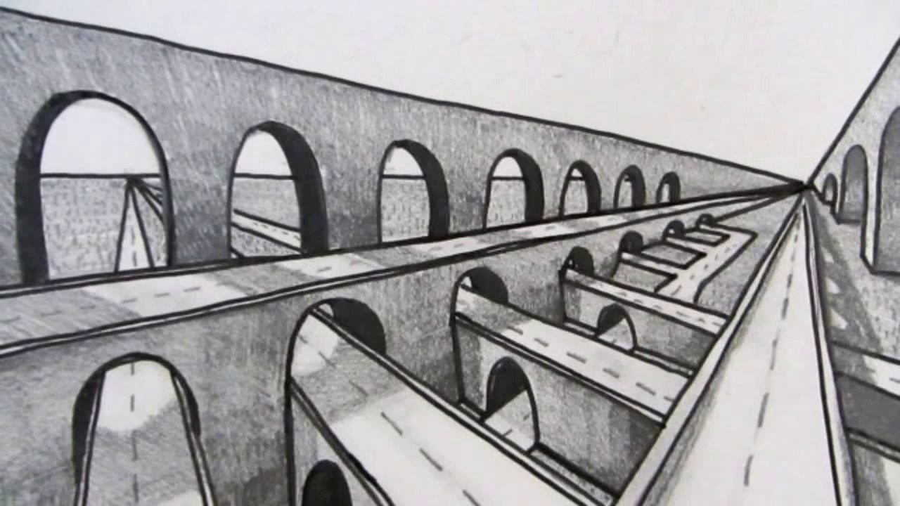Comment dessiner un pont dans la perspective rapide