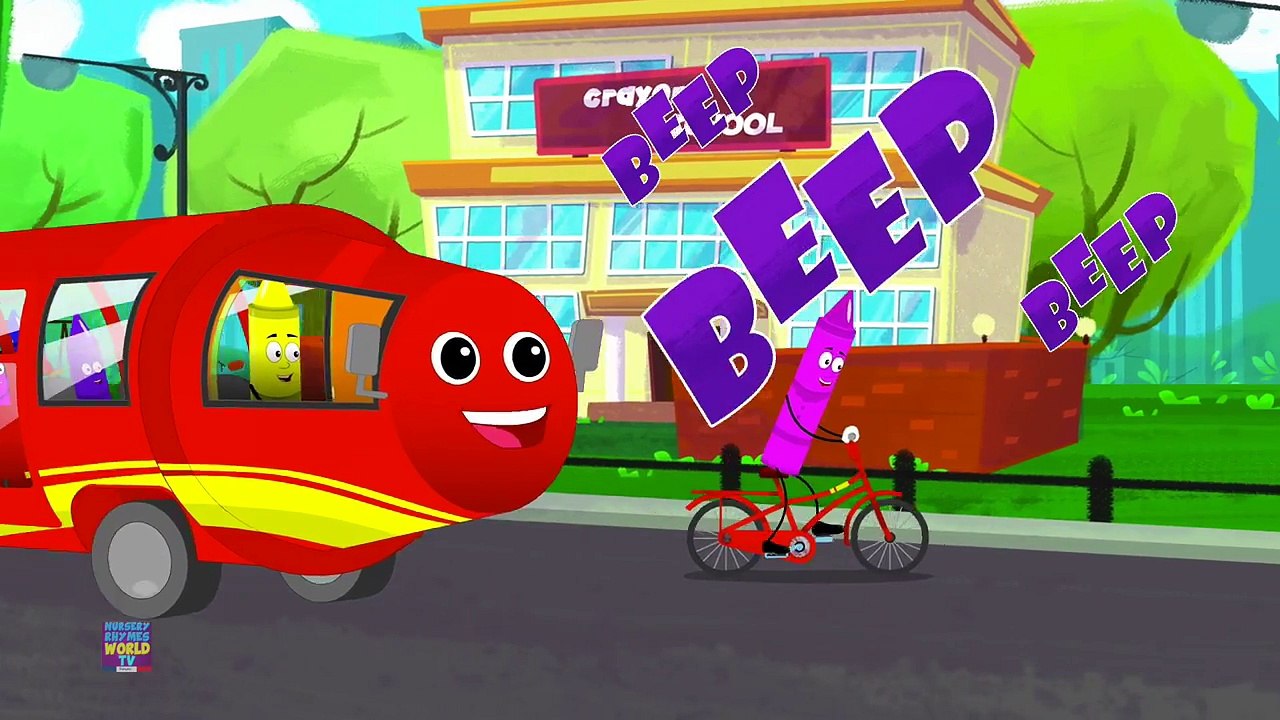 Roues dans le bus | Comptines pour les enfants | The Wheels On The Bus