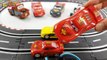 Learning Color Special Disney Pixar Cars Lightning McQueen Mack Truck Race Track for kids