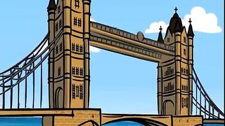 London Bridge Is Falling Down | Animated Nursery Rhymes & Songs For Kids