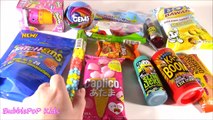 CANDY BONANZA! Mexican Candy Dots! Sour SLIME! LEGO Block Gummies! Crunchy Pucker Powder!