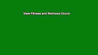 View Fitness and Wellness Ebook