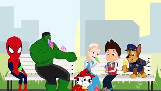 PAW PATROL | Full Episode | Basket Match vs Spiderman, Elsa and Hulk