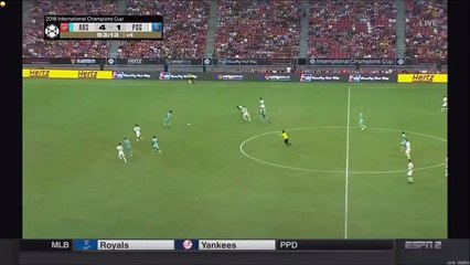 Eddie Nketiah Goal - Arsenal 5-1 PSG