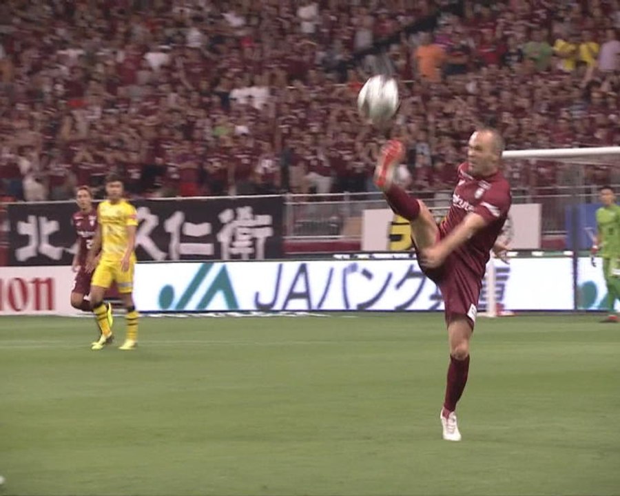 Iniesta showcases magic touch in Japan