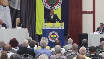 Descargar video: Fenerbahçe Başkanı Koç: 'Buraya Fenerbahçeli Ali Koç olarak seçildim, Koç Holding üyesi olarak değil' - İSTANBUL