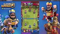 CARO lv4 vs Uzi lv4 2017 02 05 Clash Royale