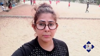 Pakistani football player facilitates Imran Khan | GTV News