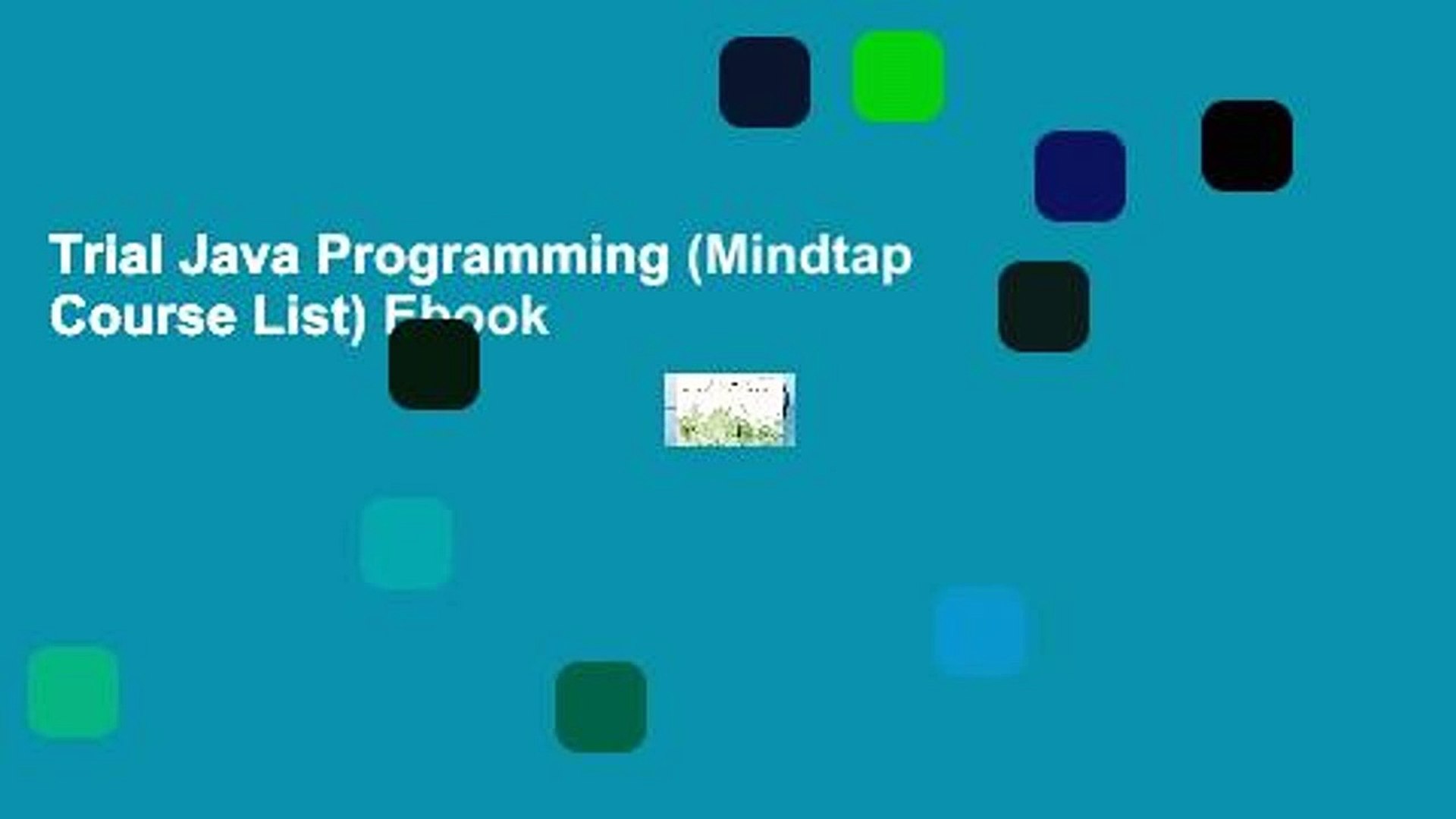 Trial Java Programming (Mindtap Course List) Ebook
